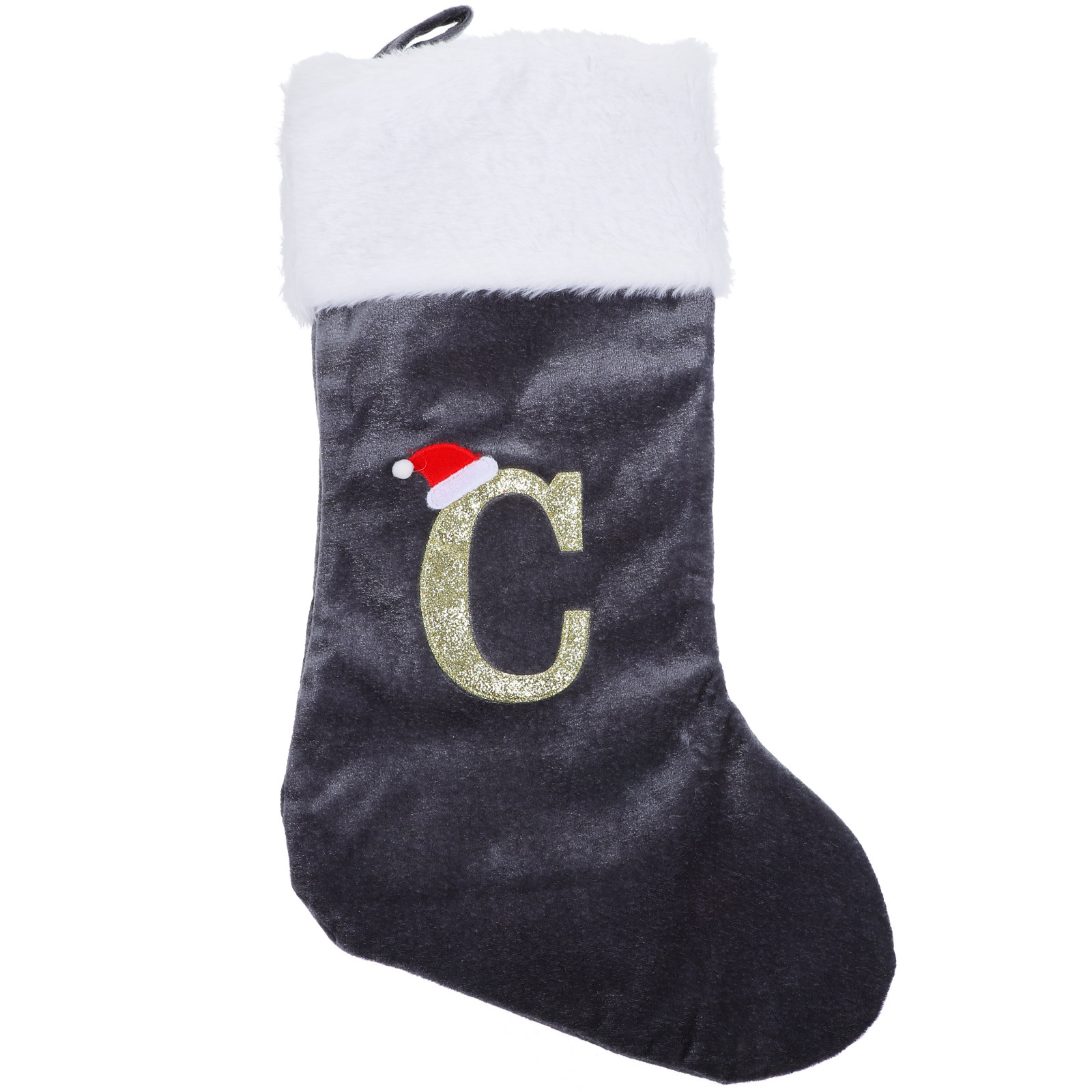Embroidery Xmas Designs - Sturdy Reusable Christmas Stocking Decor with