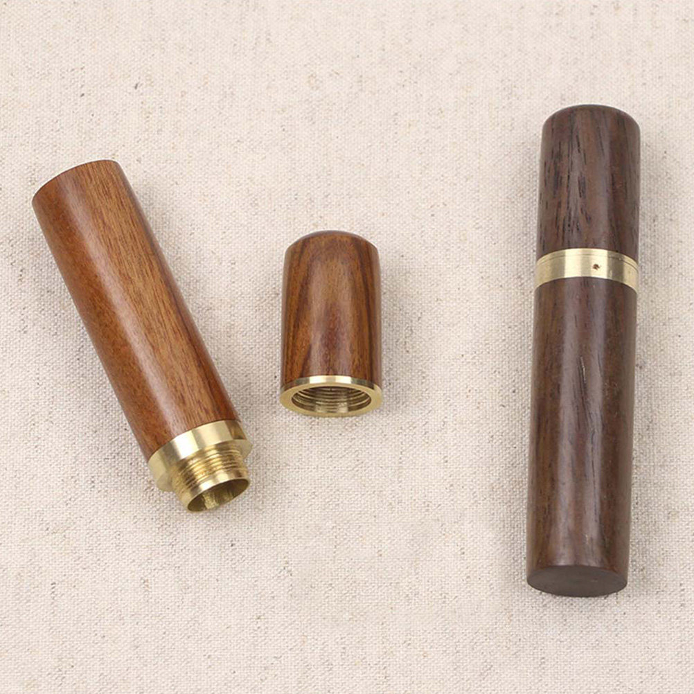 Embroidery Needle - 4Pcs Needle Box Wooden Sewing Needle
