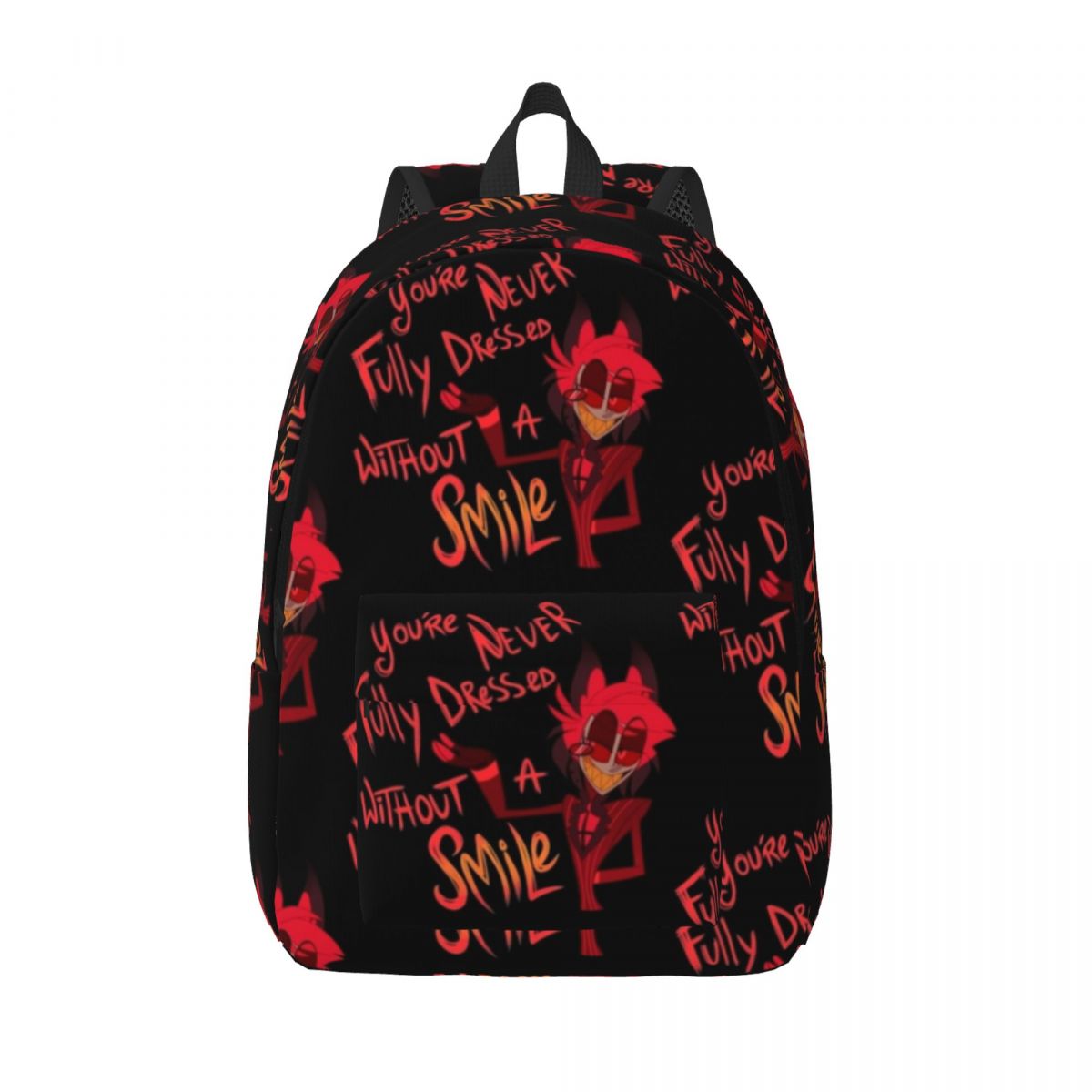 Embroidery Xmas Designs - Alastor H-Hazbins Doodle Backpack Teen H-Hotels
