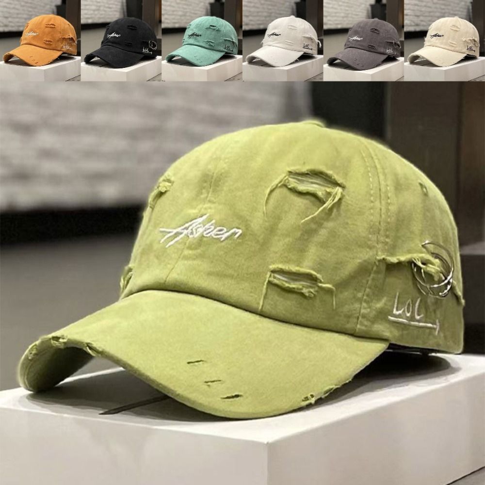 Embroidery Ring Sizes - Casual Unisex Baseball Cap Asher Embroidery