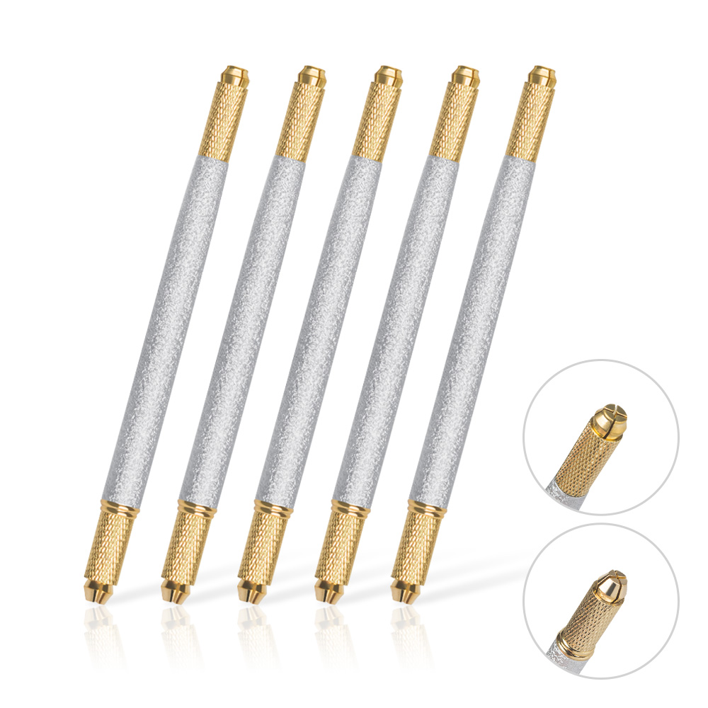 Embroidery Names - 1pcs Microblading Double End Metal Relief