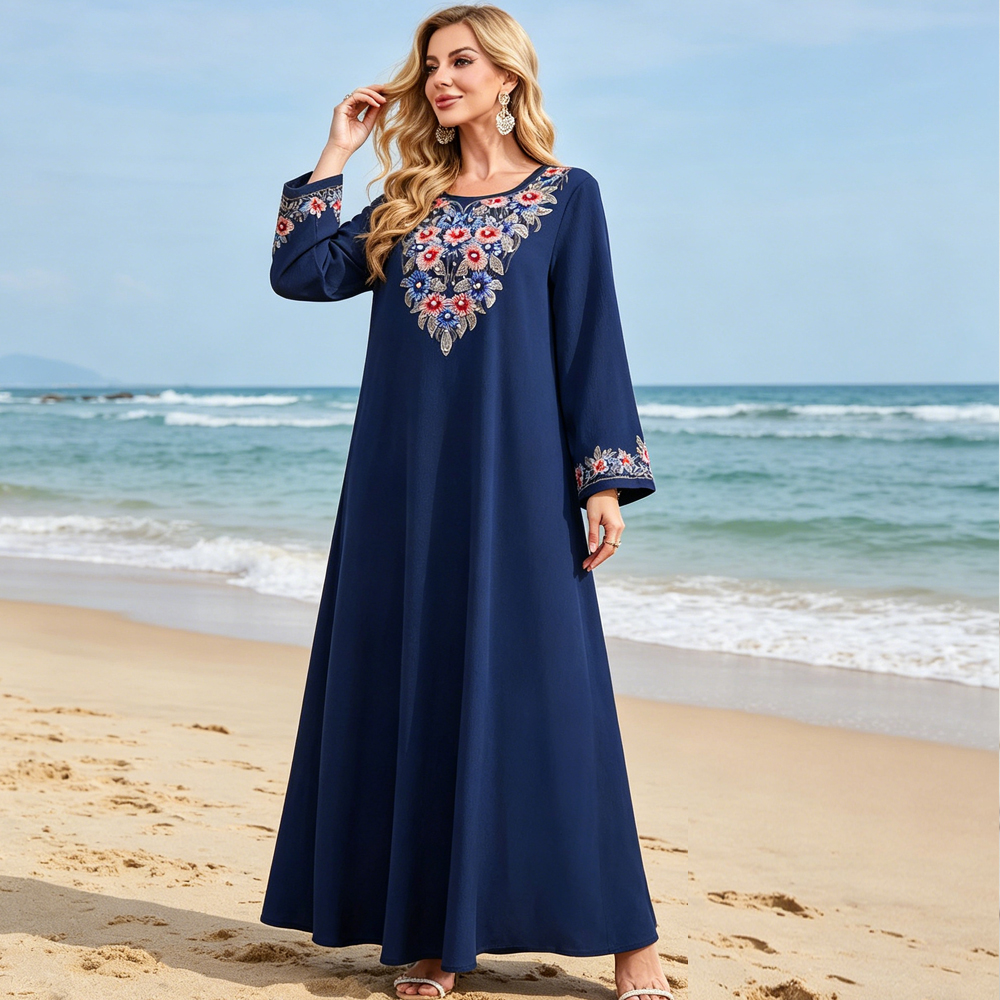 2026 Jalabiya Dubai Ethnic Wom – Embroidery Kebaya recenzja i cena