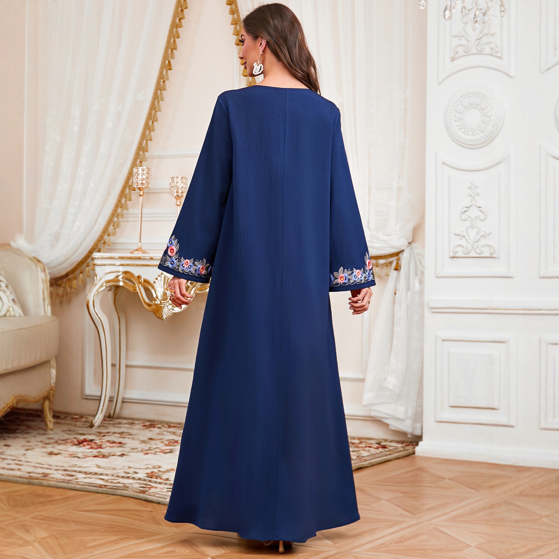2026 Jalabiya Dubai Ethnic Wom – Embroidery Kebaya recenzja i cena