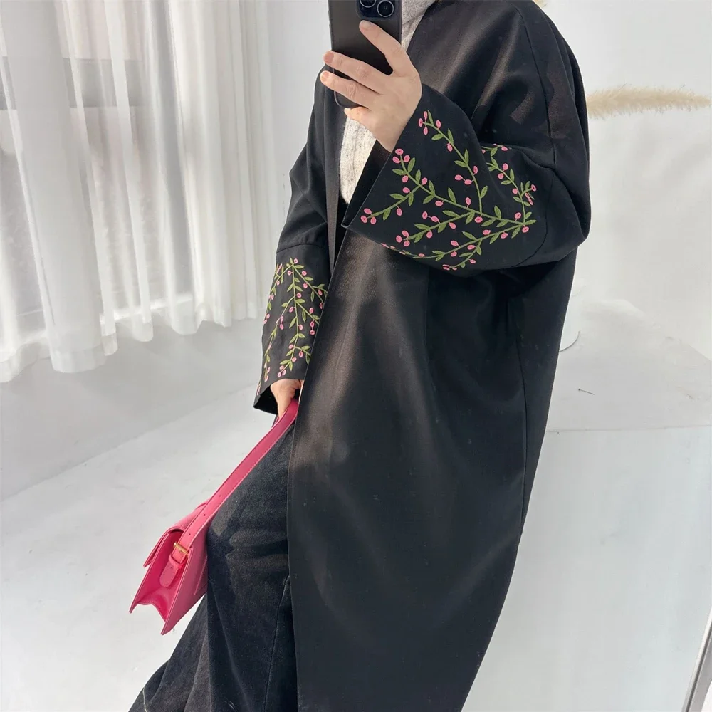 Eid Kimono Abaya Turkey Muslim – Embroidery Kebaya recenzja i cena