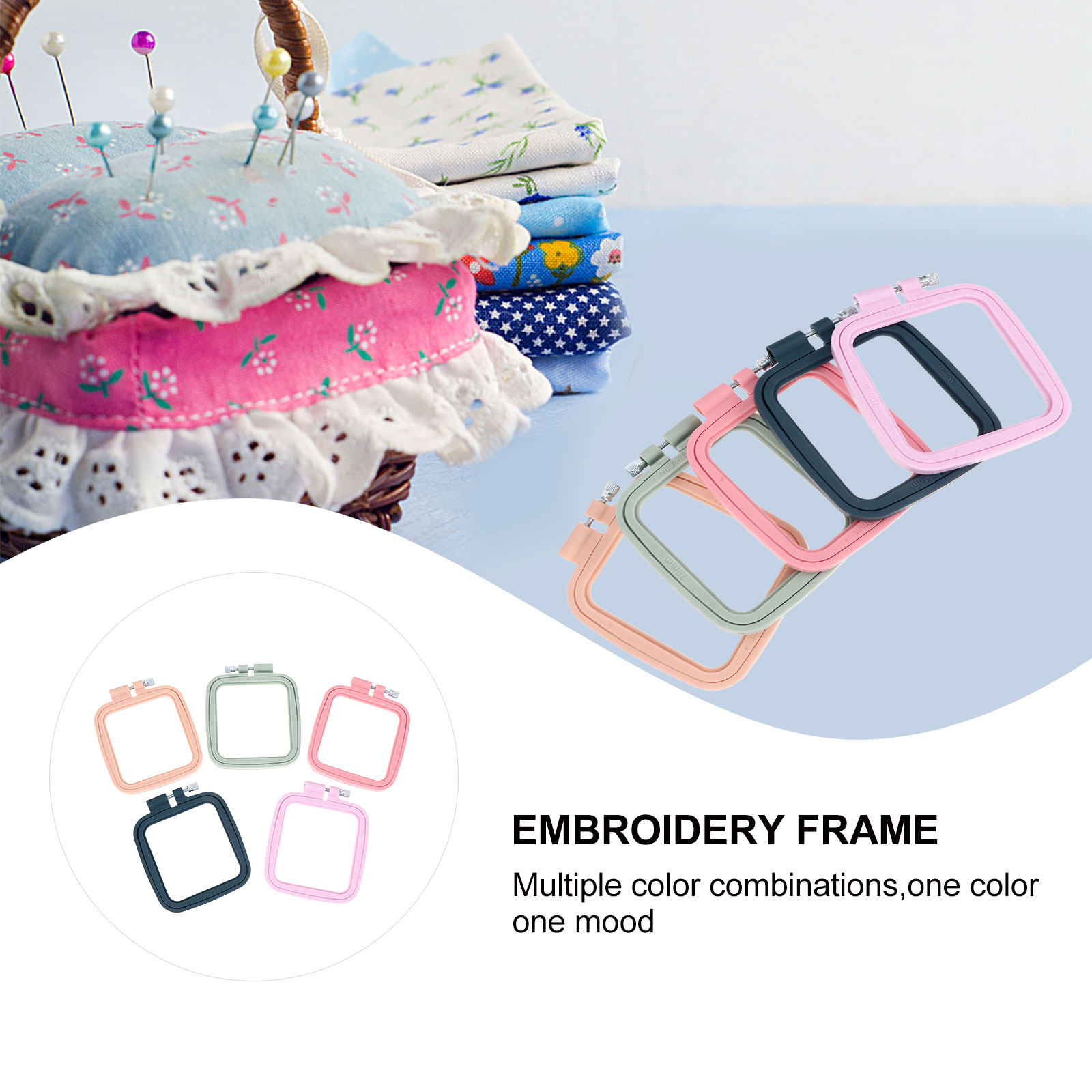 5Pcs Mini Cross Stitch Hoops P – Embroidery Hooping recenzja i cena
