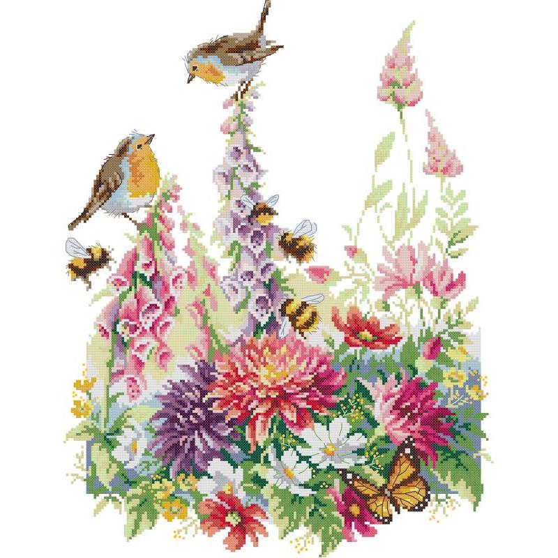 Birds and Flowers Series Joy S – Embroidery Job recenzja i cena