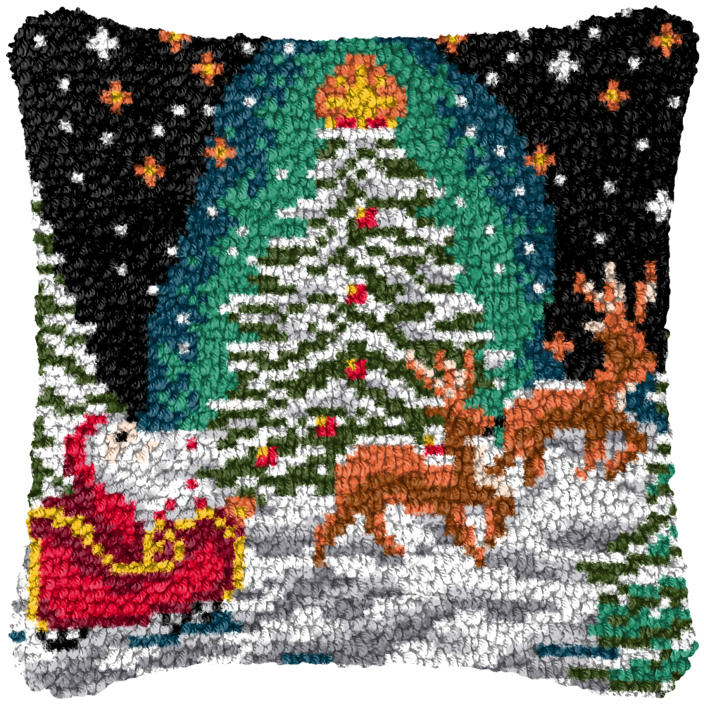 Christmas Latch Hook Kits Smyr – Embroidery Knot recenzja i cena