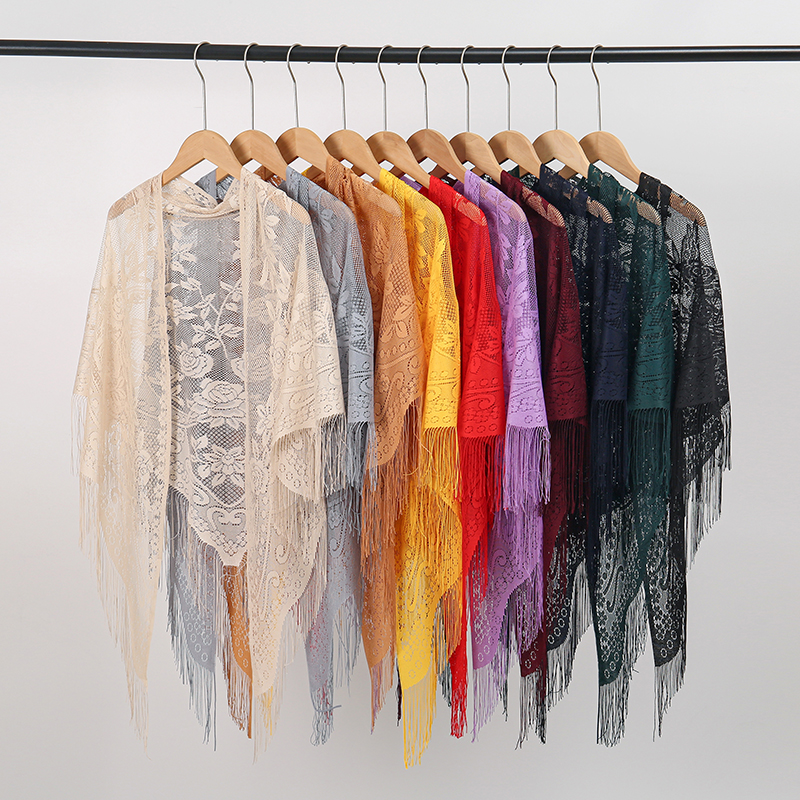 New Embroidery Lace Scarf Shaw – Embroidery Veil recenzja i cena