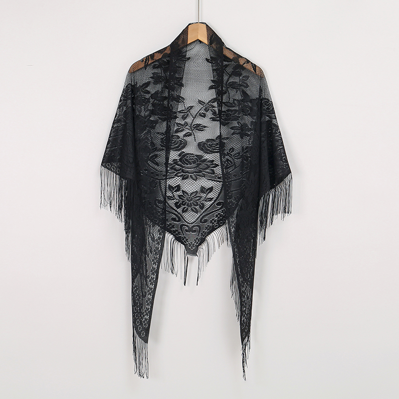 New Embroidery Lace Scarf Shaw – Embroidery Veil recenzja i cena