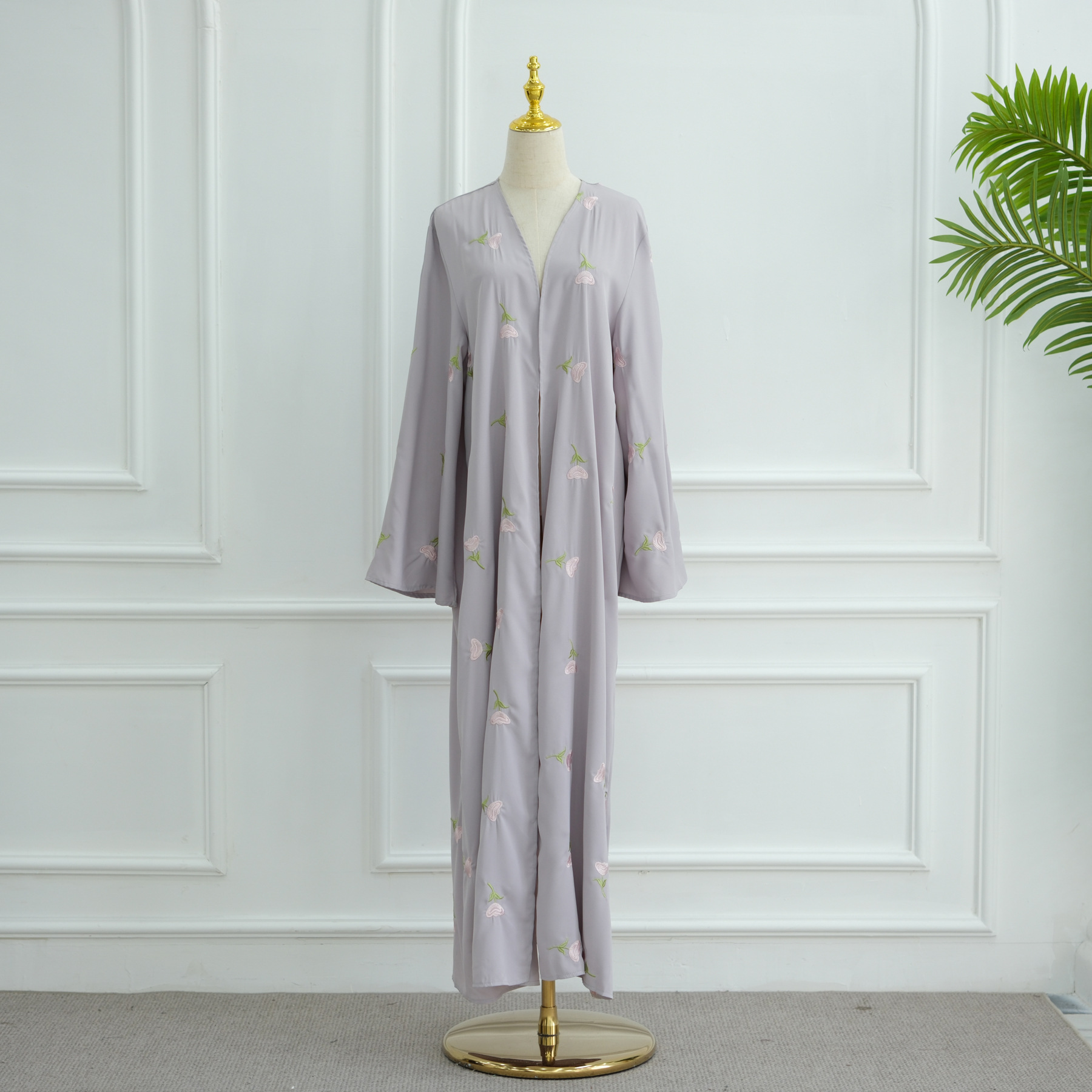 Eid Mubarak Ramadan Abaya Wome – Embroidery Kebaya recenzja i cena