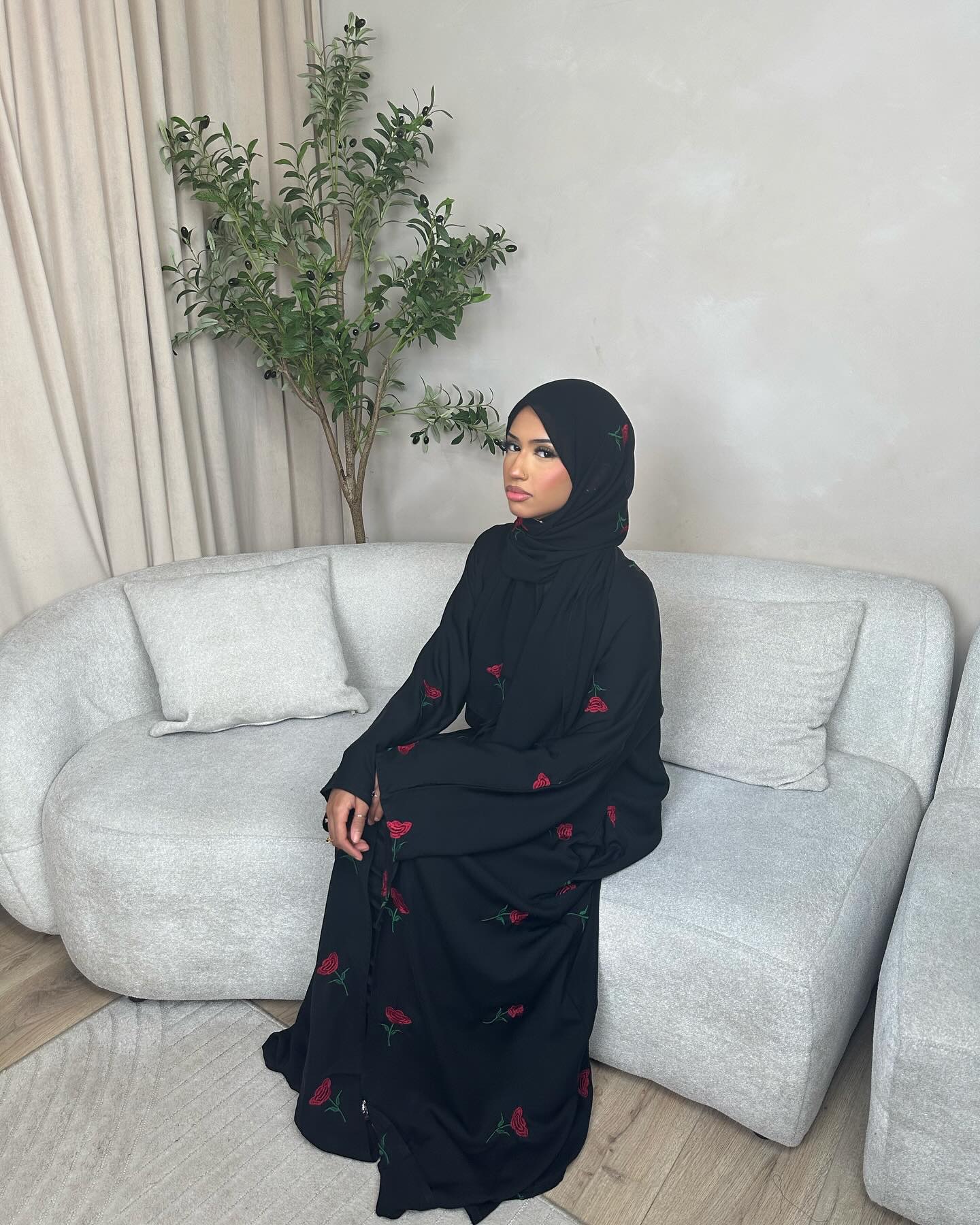 Eid Mubarak Ramadan Abaya Wome – Embroidery Kebaya recenzja i cena
