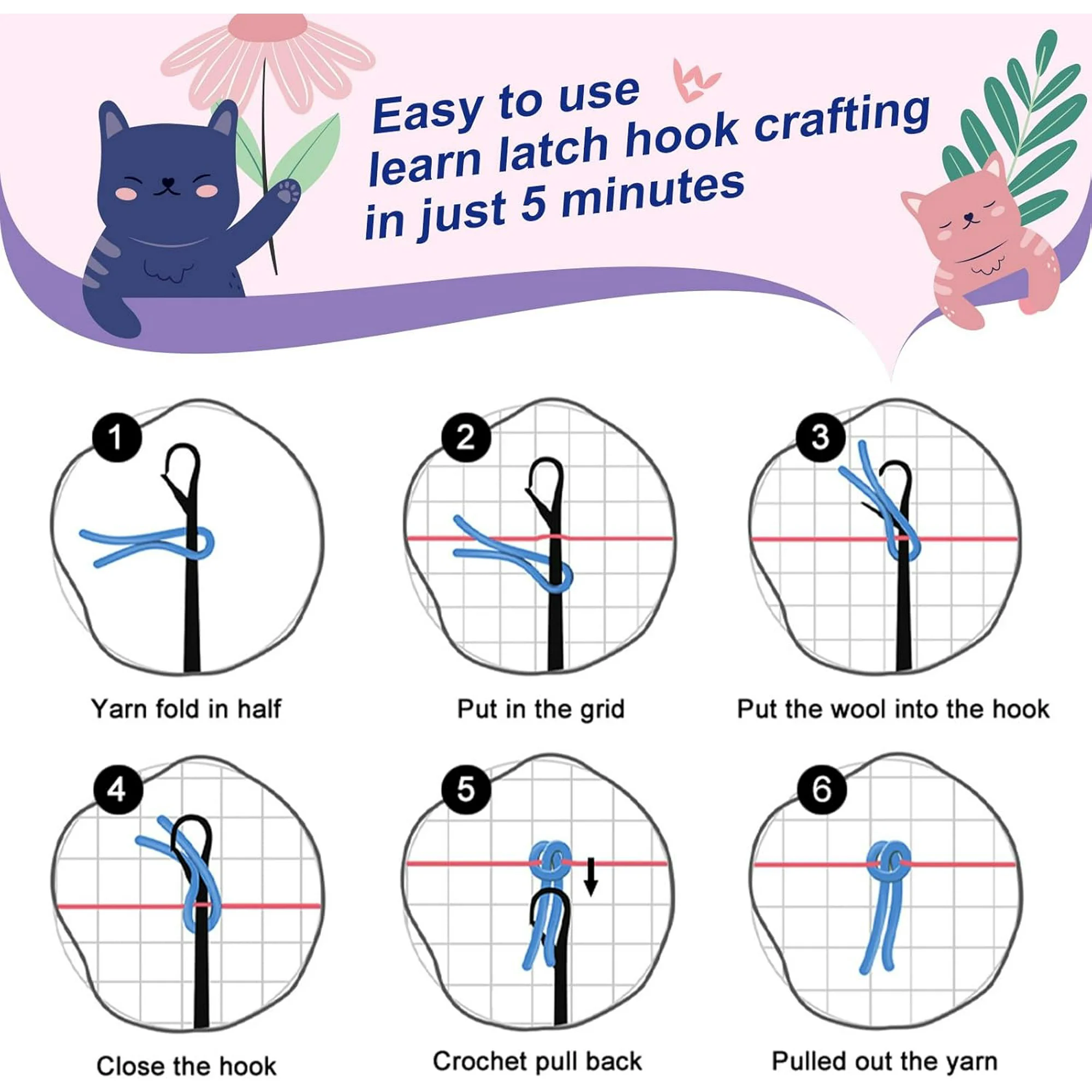 latch hook kits pillow Cushion – Embroidery Knot recenzja i cena