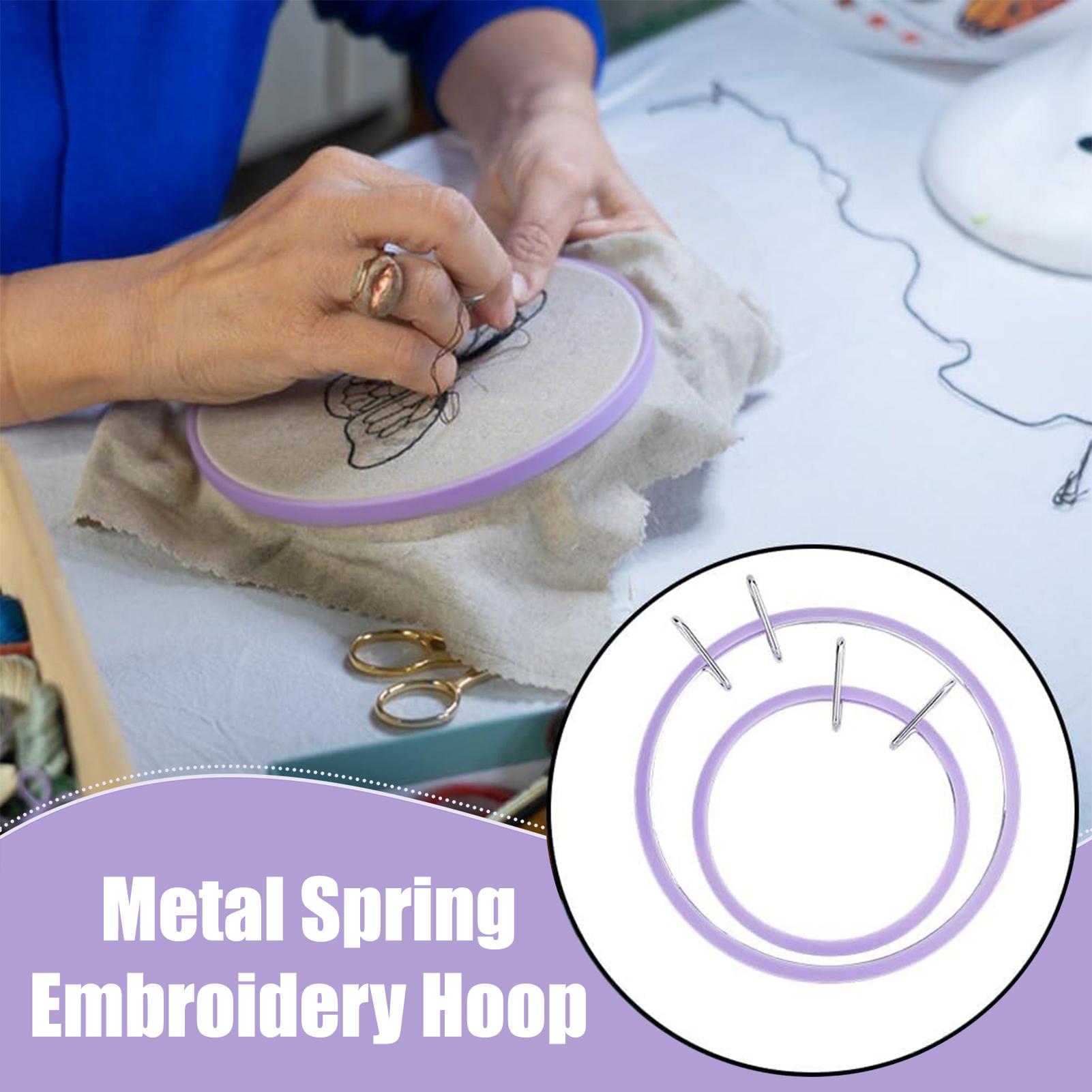 Hoop For Cross Stitching Metal – Embroidery And Quilting recenzja i cena