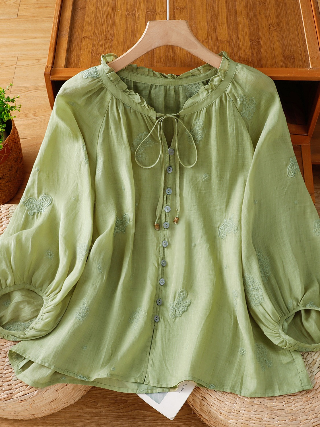 Lightweight Loose Cotton Linen – Embroidery Artist recenzja i cena
