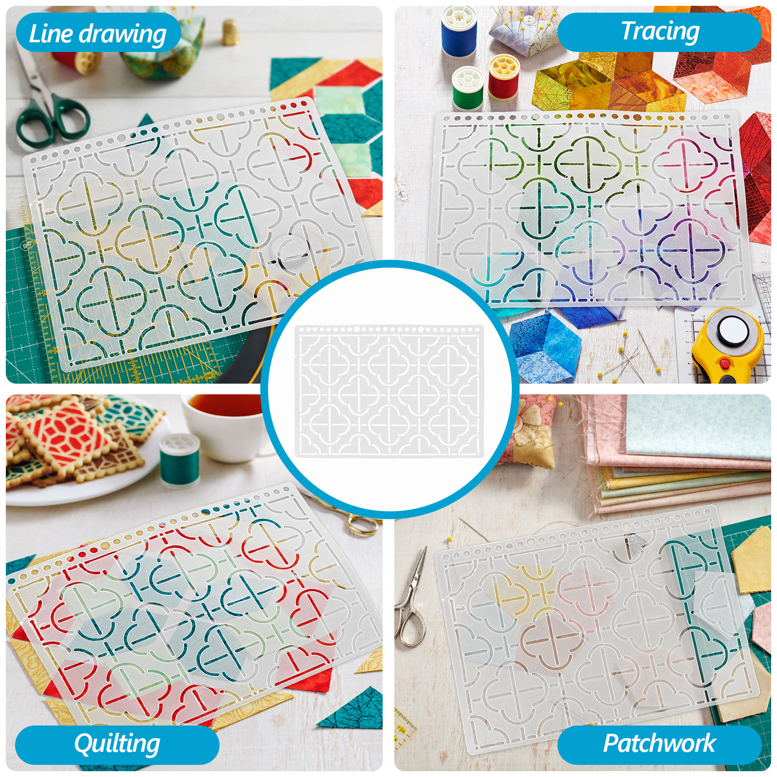 Professional Quilting Template – Embroidery And Quilting recenzja i cena