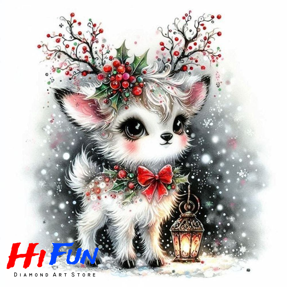 Full Drill Diamond Embroidery  – Embroidery Xmas Decorations recenzja i cena
