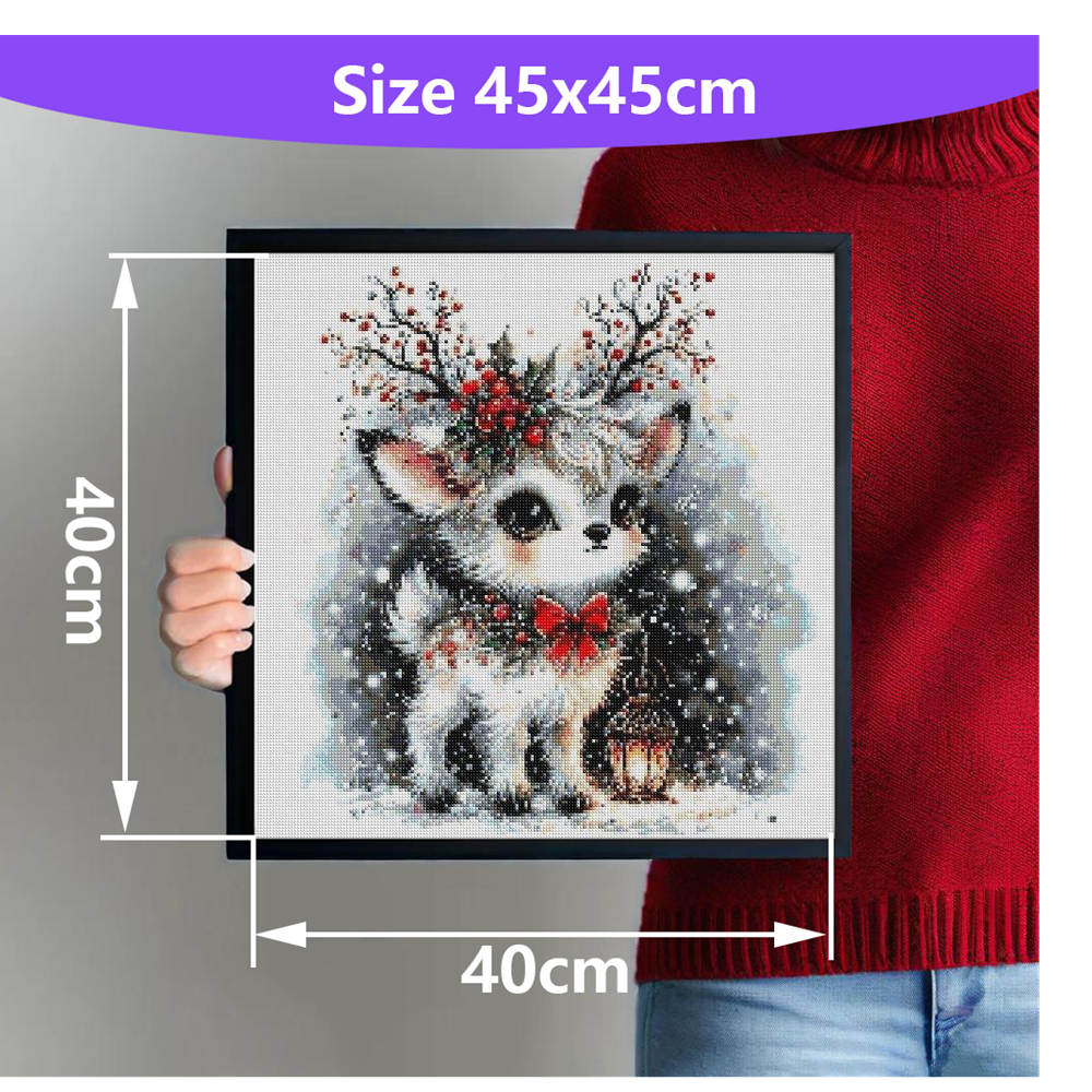 Full Drill Diamond Embroidery  – Embroidery Xmas Decorations recenzja i cena
