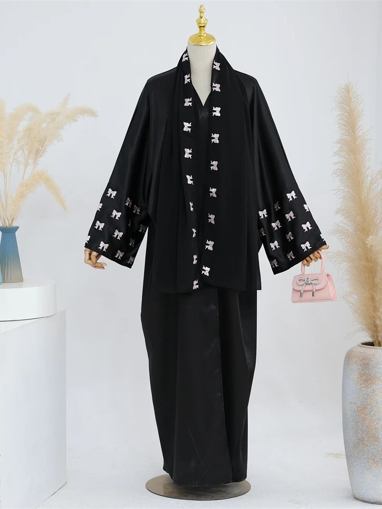 Ramadan Black Heart Abaya Dame – Embroidery Kebaya recenzja i cena