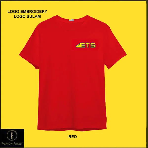 Round Neck T shirt Cotton For  – Embroidery Baju recenzja i cena