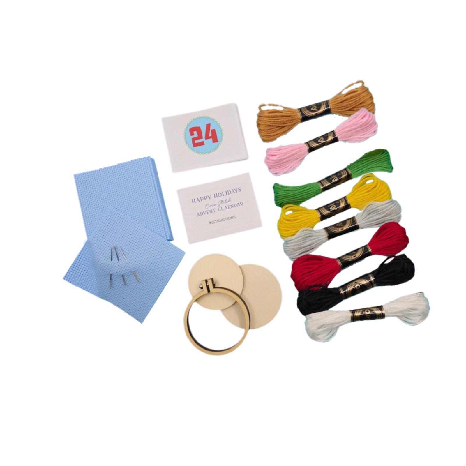 Christmas Advent Calendar,Xmas – Embroidery Xmas Decorations recenzja i cena