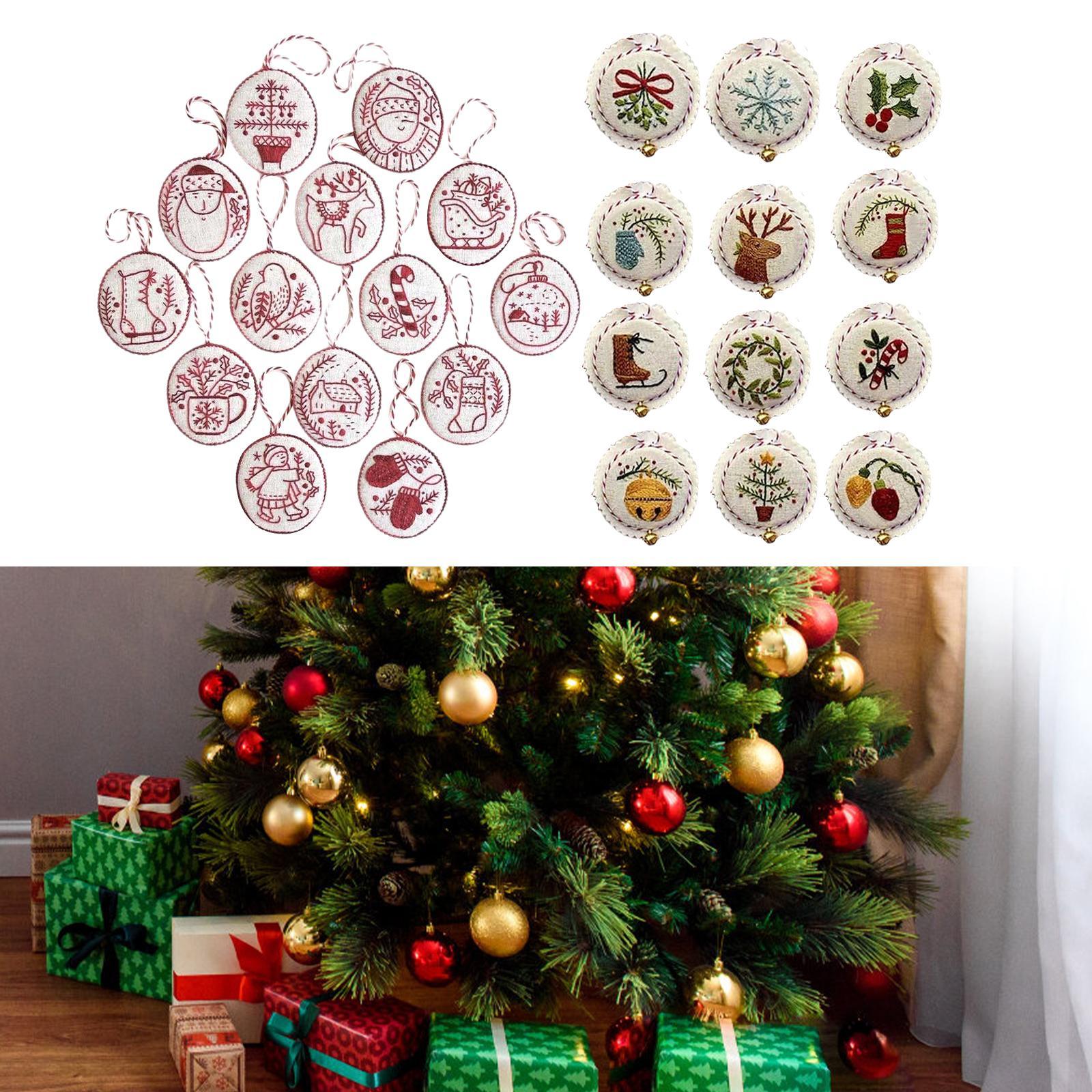 Hand Embroidery Christmas Orna – Embroidery Xmas Decorations recenzja i cena