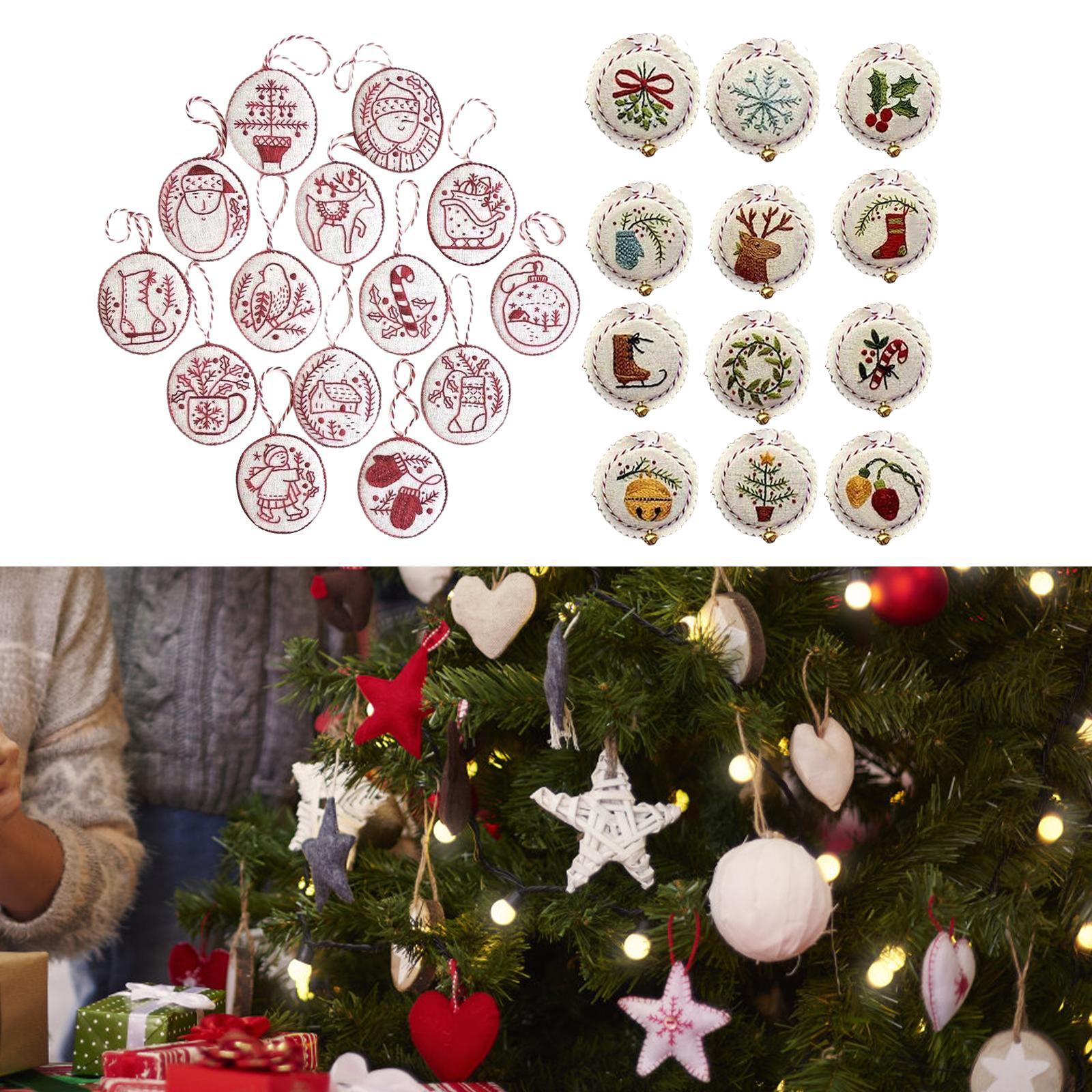 Hand Embroidery Christmas Orna – Embroidery Xmas Decorations recenzja i cena