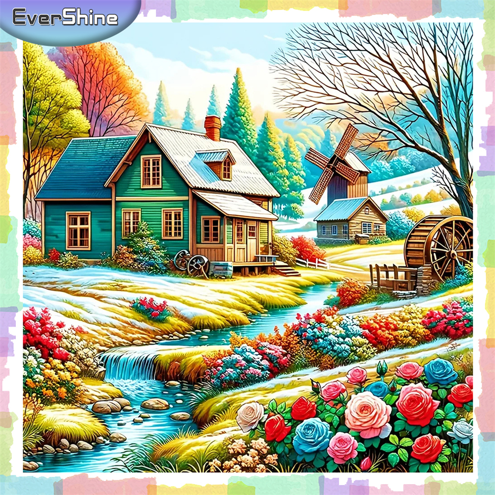 EverShine Scenery DIY Hobby Di – Embroidery Design Logo recenzja i cena