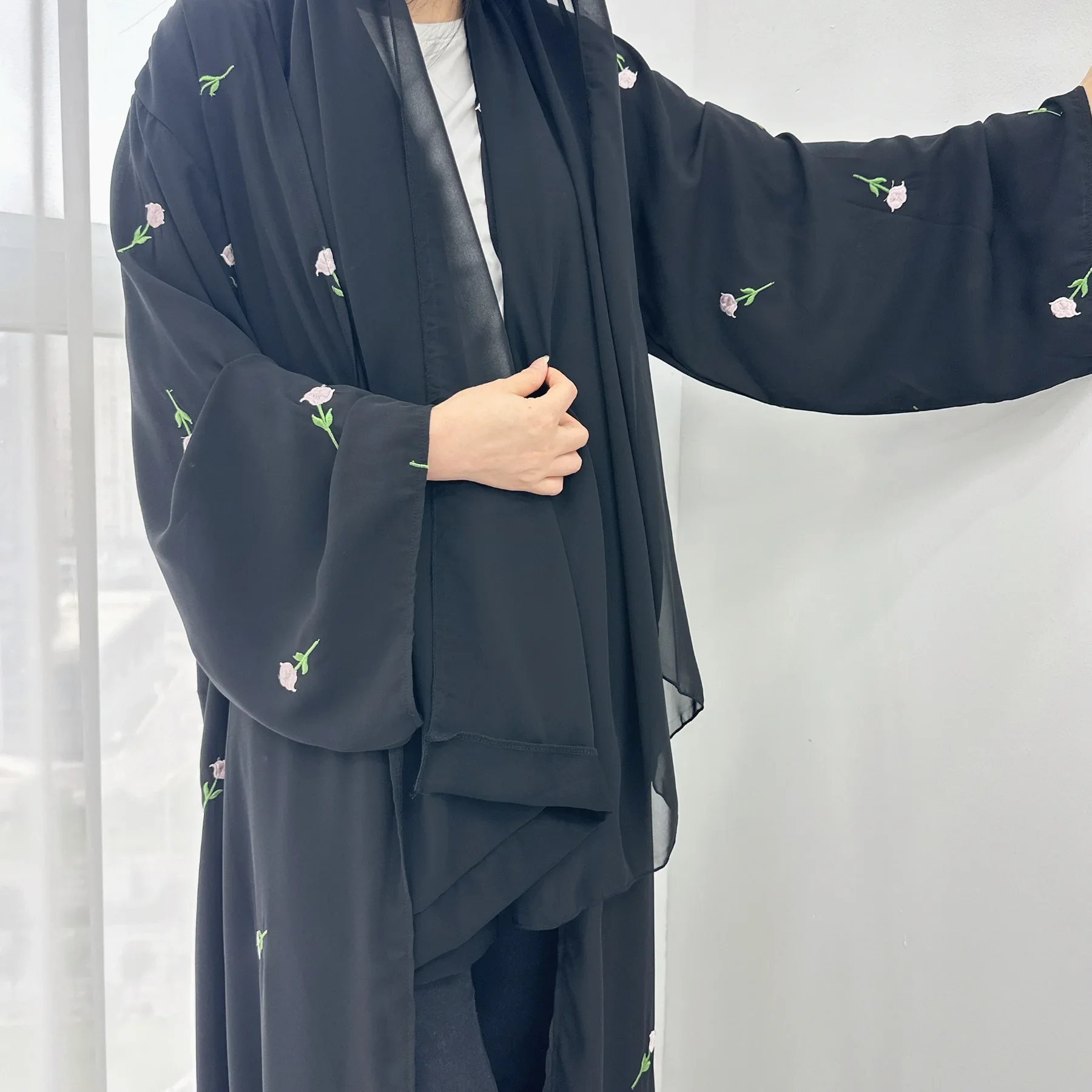 Eid Flower Embroidery Muslim M – Embroidery Kebaya recenzja i cena
