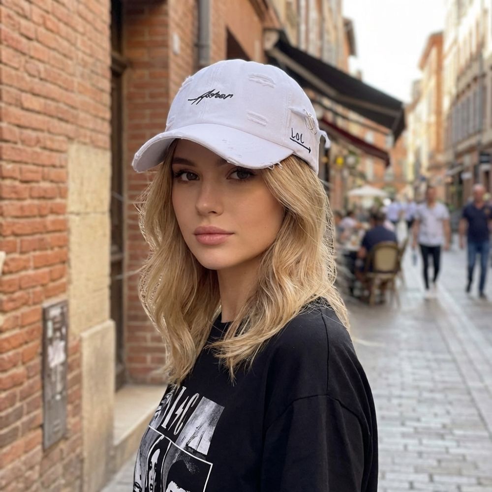 Casual Unisex Baseball Cap Bro – Embroidery Ring Sizes recenzja i cena