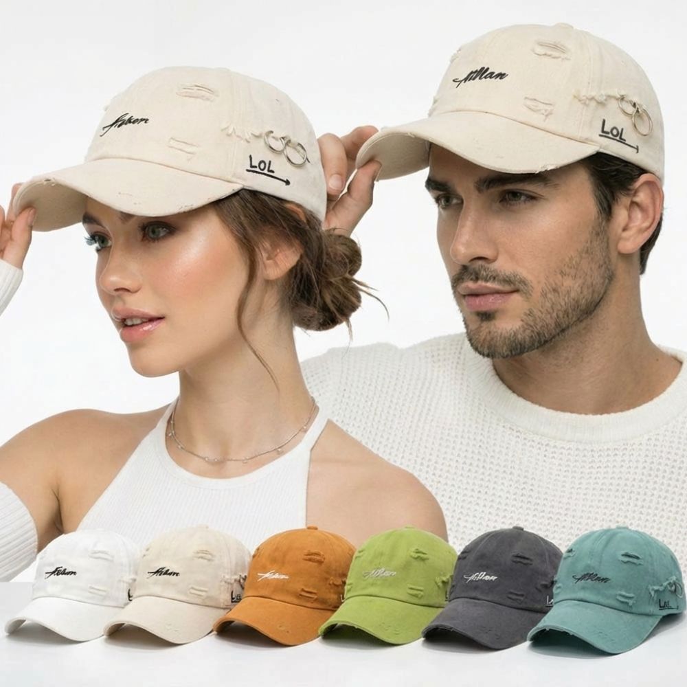 Casual Unisex Baseball Cap Bro – Embroidery Ring Sizes recenzja i cena
