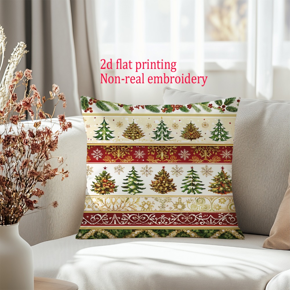 2pcs, 2D Flat Merry Christmas  – Embroidery Xmas Decorations recenzja i cena