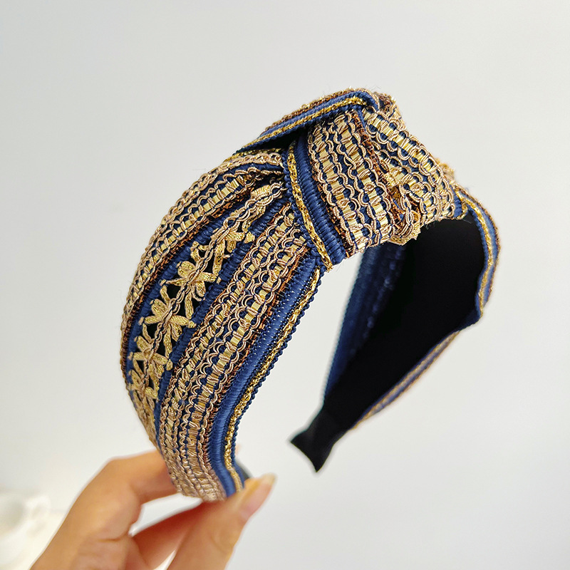 Women Girls Vintage Bohemian E – Embroidery Knot recenzja i cena