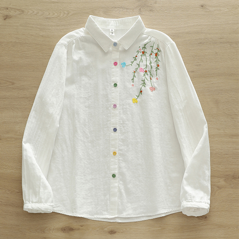Autumn Double-layer Cotton Lon – Embroidery Artist recenzja i cena