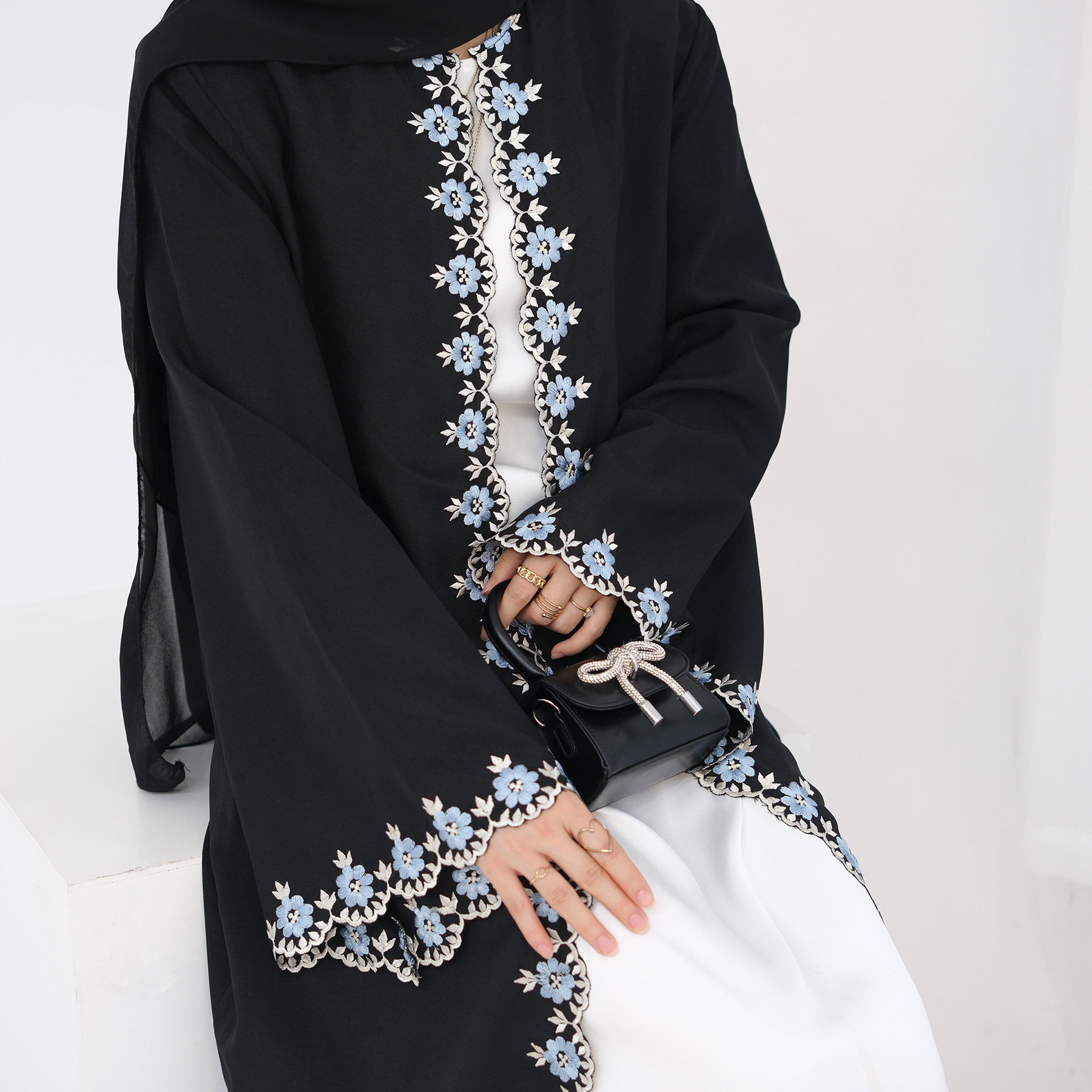 Eid Ramadan Flower Embroidery  – Embroidery Kebaya recenzja i cena