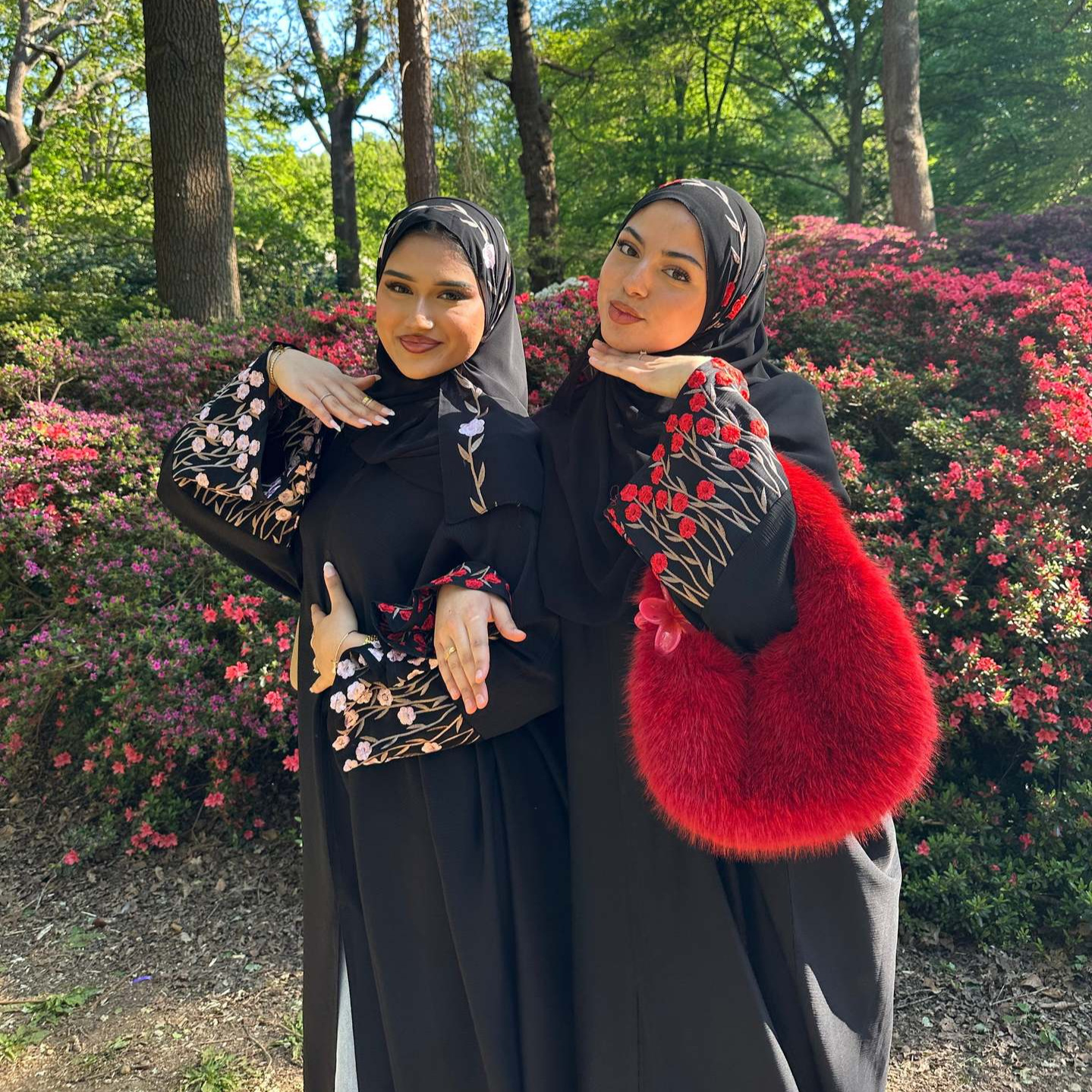 Open Abaya Dubai Embroidery Mu – Embroidery Kebaya recenzja i cena