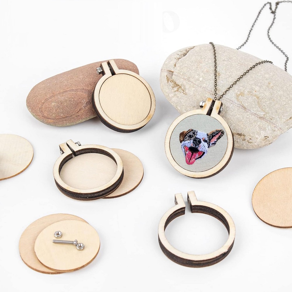 10PCS Mini Embroidery Hoop Woo – Embroidery Hooping recenzja i cena