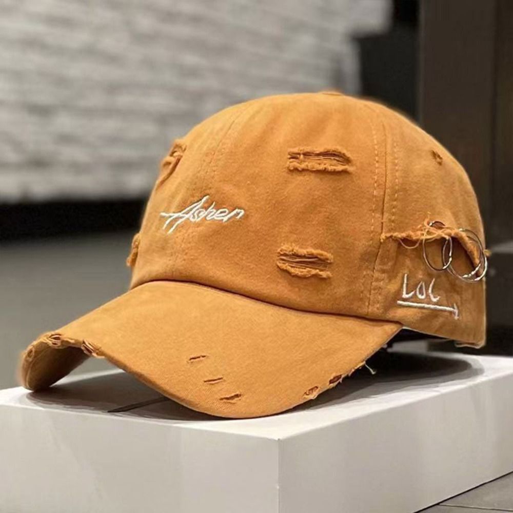 Trendy Unisex Baseball Cap Ash – Embroidery Ring Sizes recenzja i cena