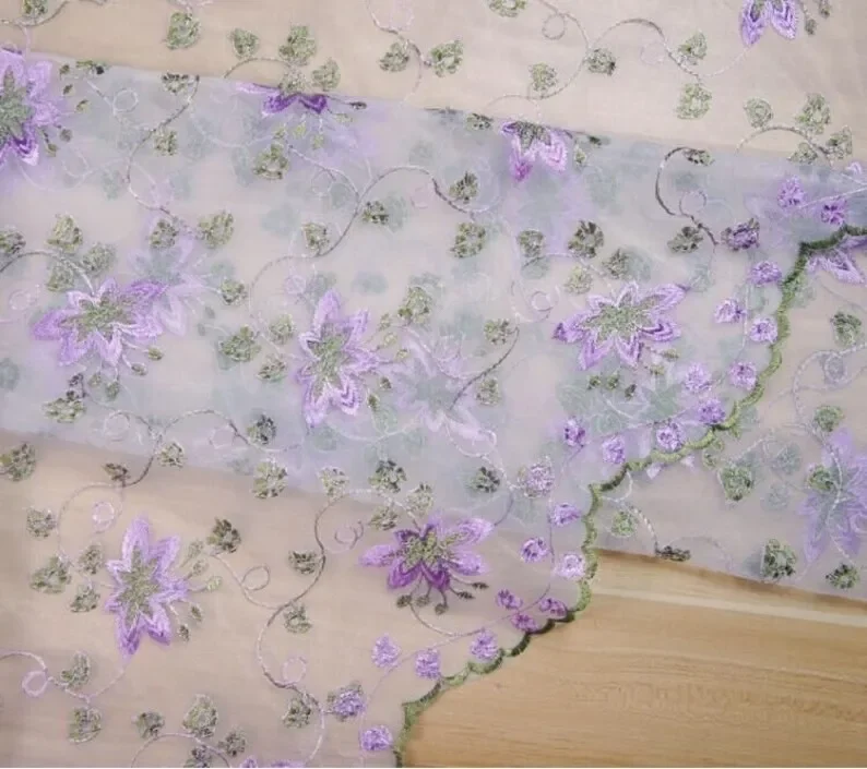 Exquisite flower embroidery La – Embroidery Veil recenzja i cena