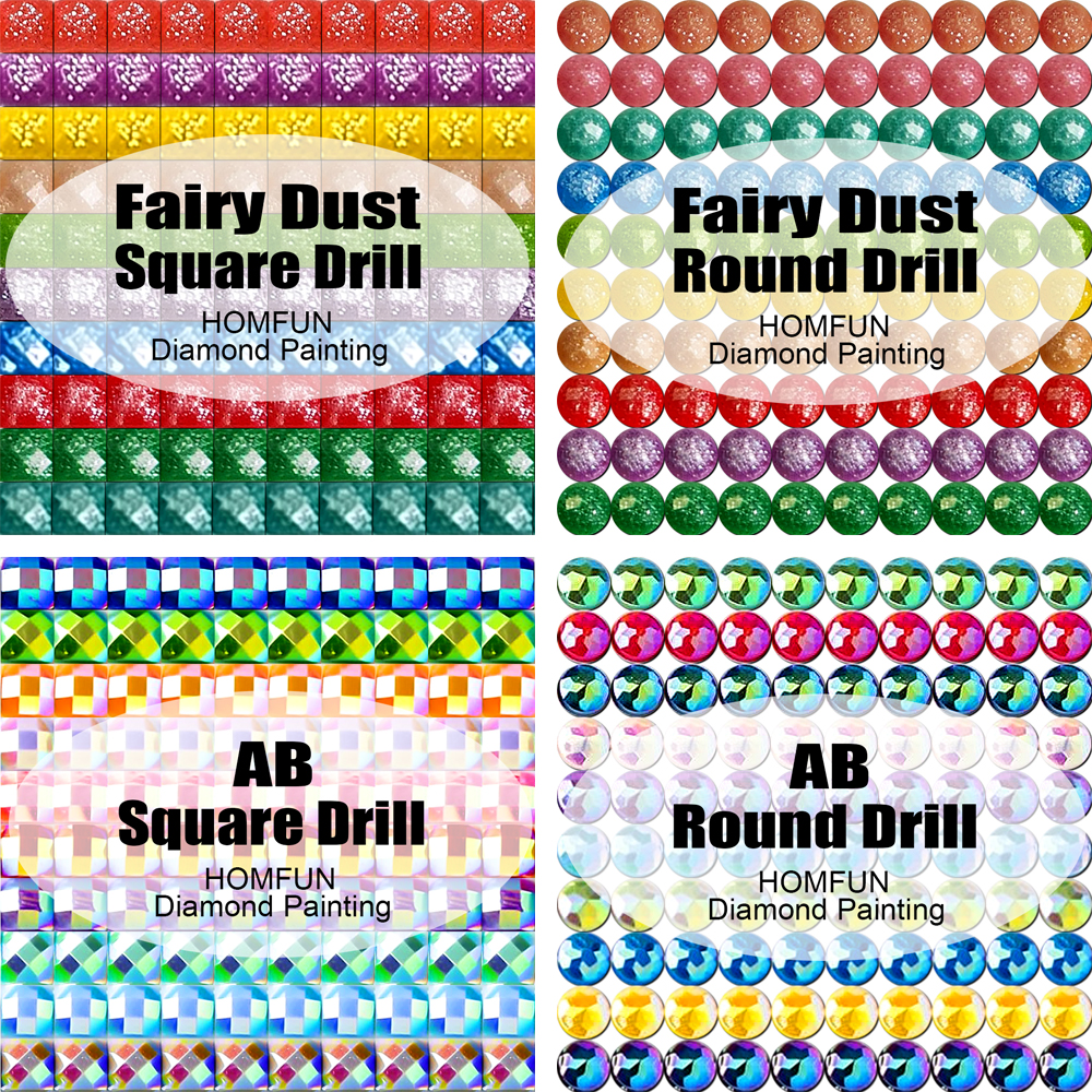HOMFUN Fairy Dust Diamond Embr – Embroidery Roll Pattern recenzja i cena