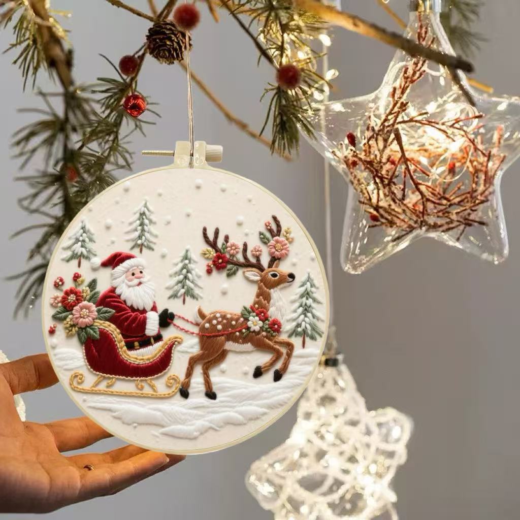 A complete Christmas reindeer  – Embroidery Xmas recenzja i cena