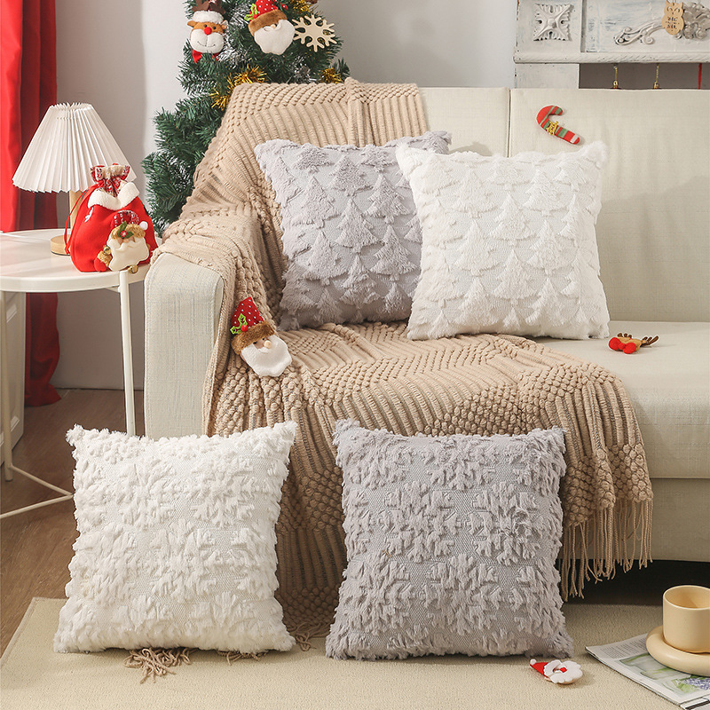 45x45cm Christmas Snowflake Em – Embroidery Xmas Decorations recenzja i cena