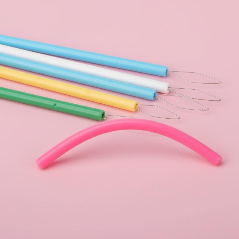100 Pack Colorful Cylindrical  – Embroidery Needle recenzja i cena