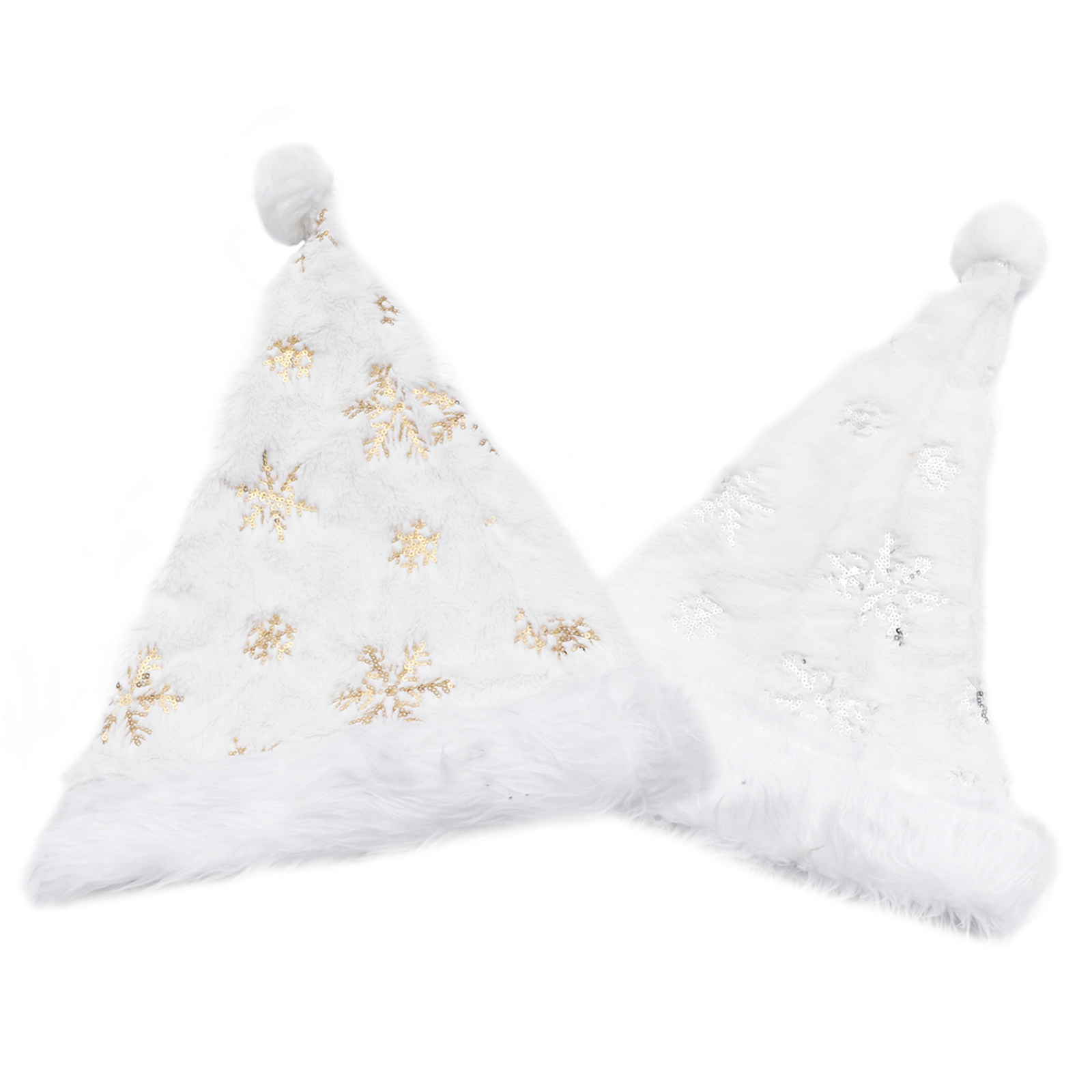 2Pcs Christmas Hat Embroidery  – Embroidery Xmas Decorations recenzja i cena