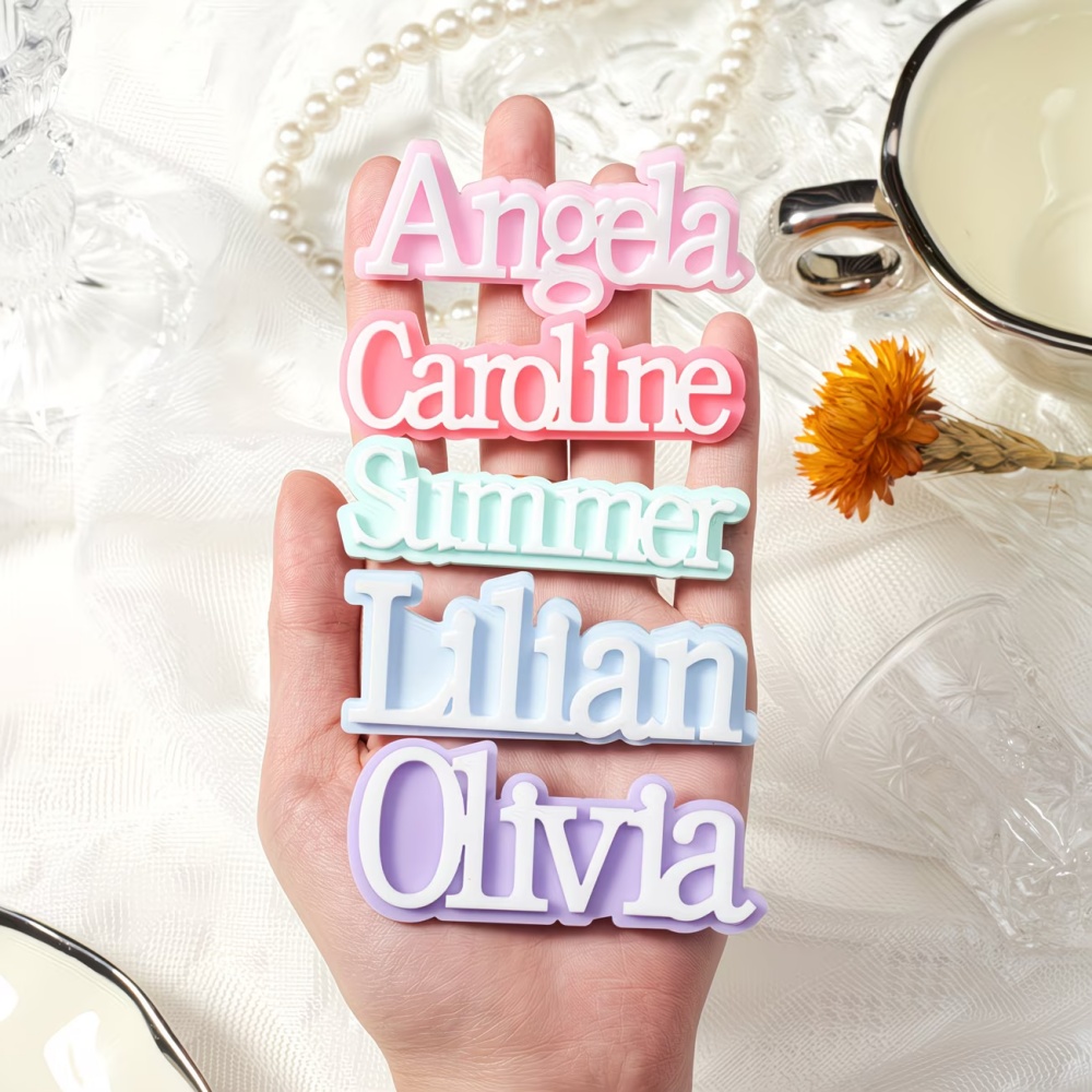 Custom Name Brooch Personalize – Embroidery Names recenzja i cena