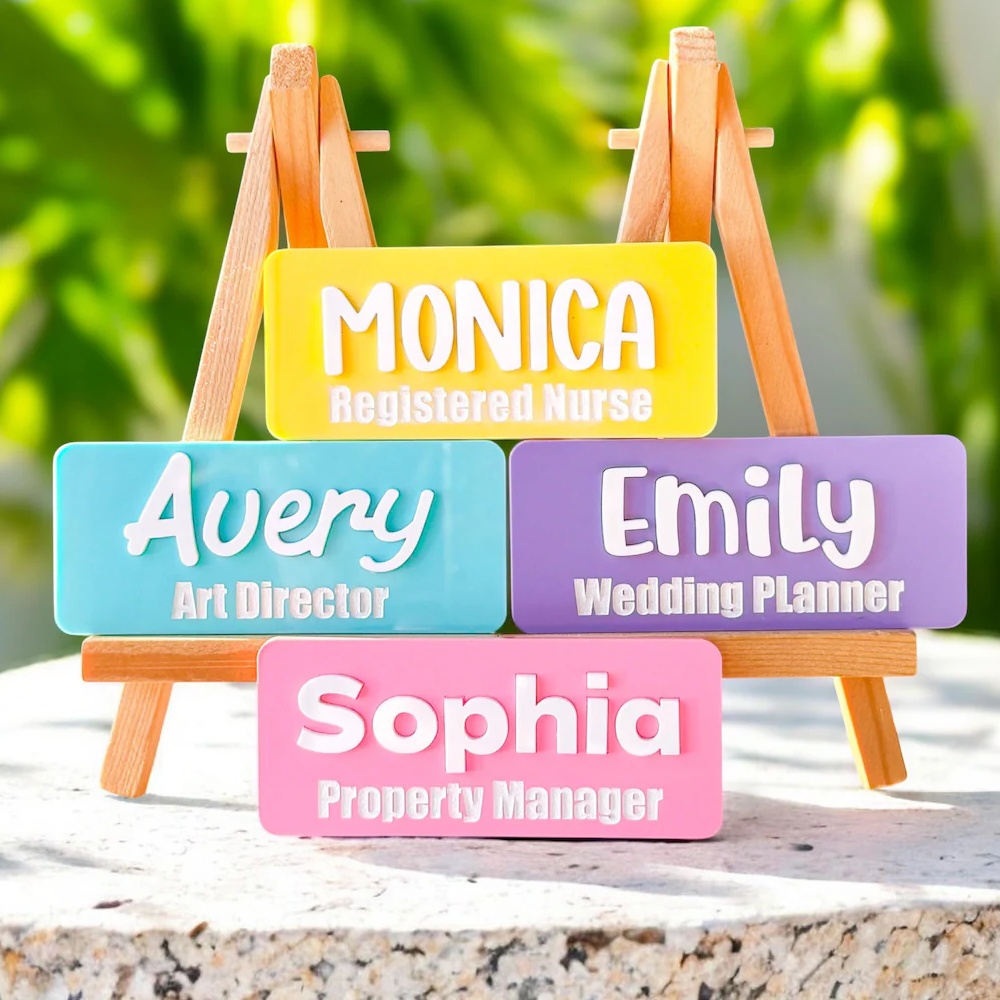 Custom Name Brooch Personalize – Embroidery Names recenzja i cena