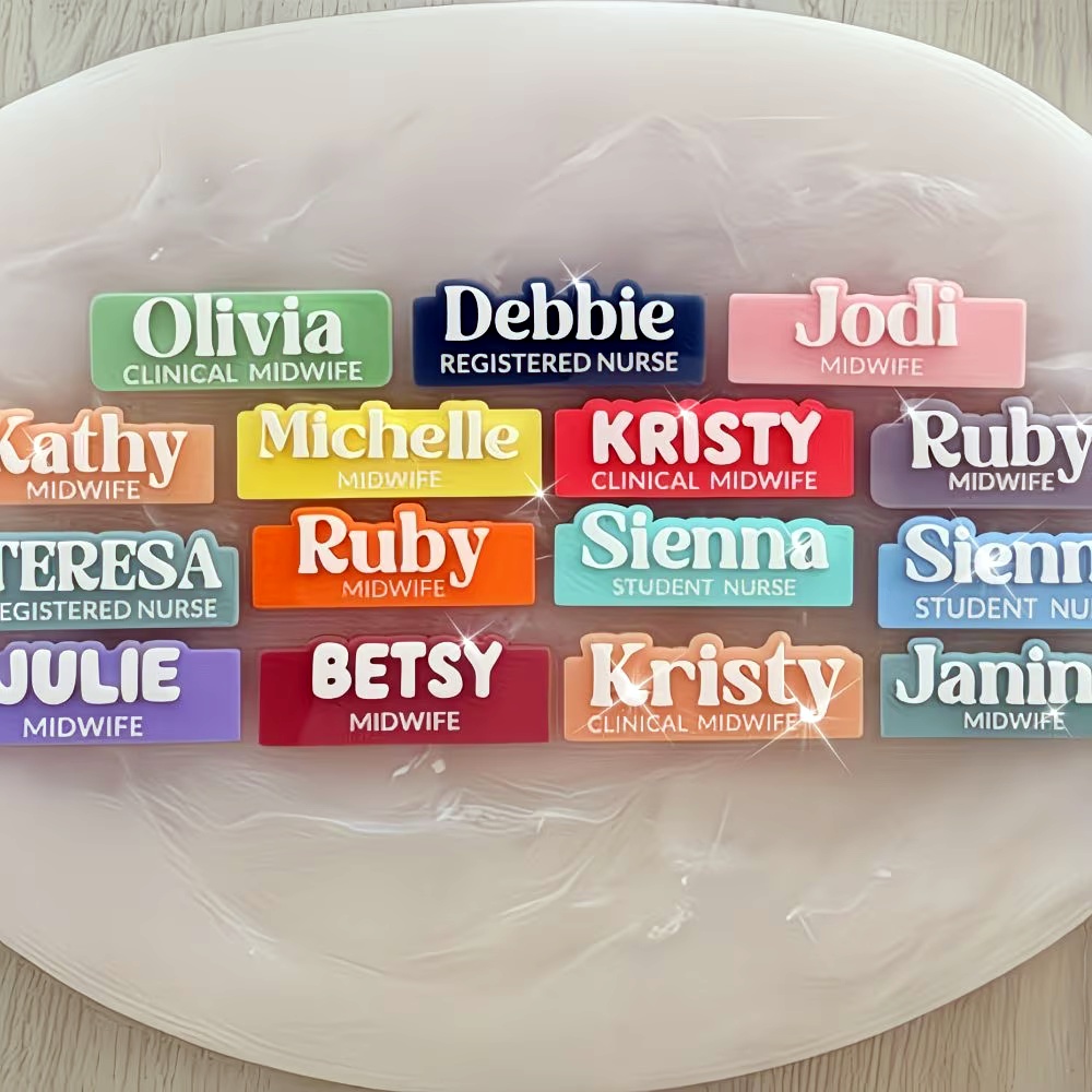 Custom Name Brooch Personalize – Embroidery Names recenzja i cena