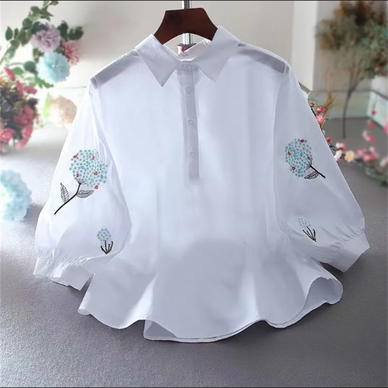 Embroidered Blouses Women's Sh – Embroidery Artist recenzja i cena