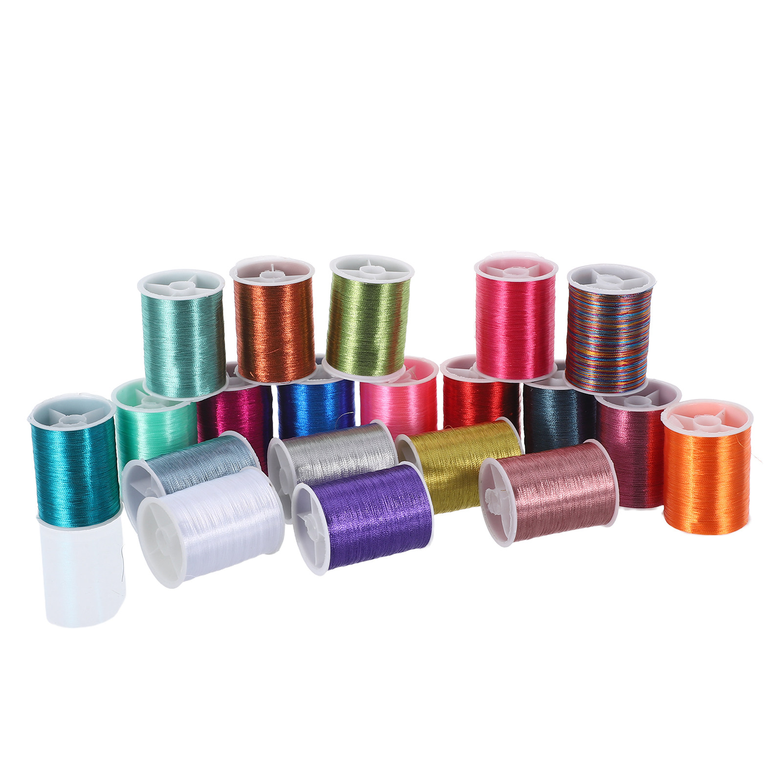 Metallic Embroidery Thread Set – Embroidery And Quilting recenzja i cena
