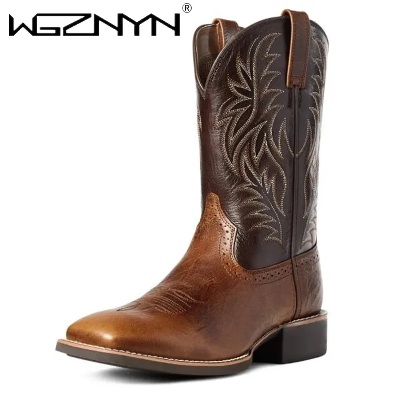 Men High Boots Embroidery Retr – Embroidery Design Free recenzja i cena