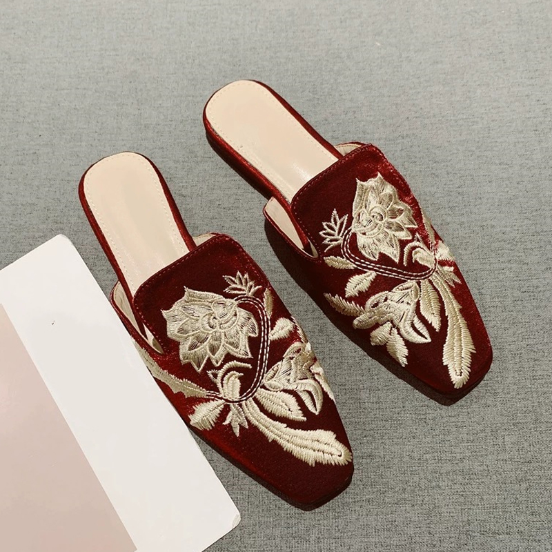 2026 New Womens Shoe Retro Emb – Embroidery Design Free recenzja i cena